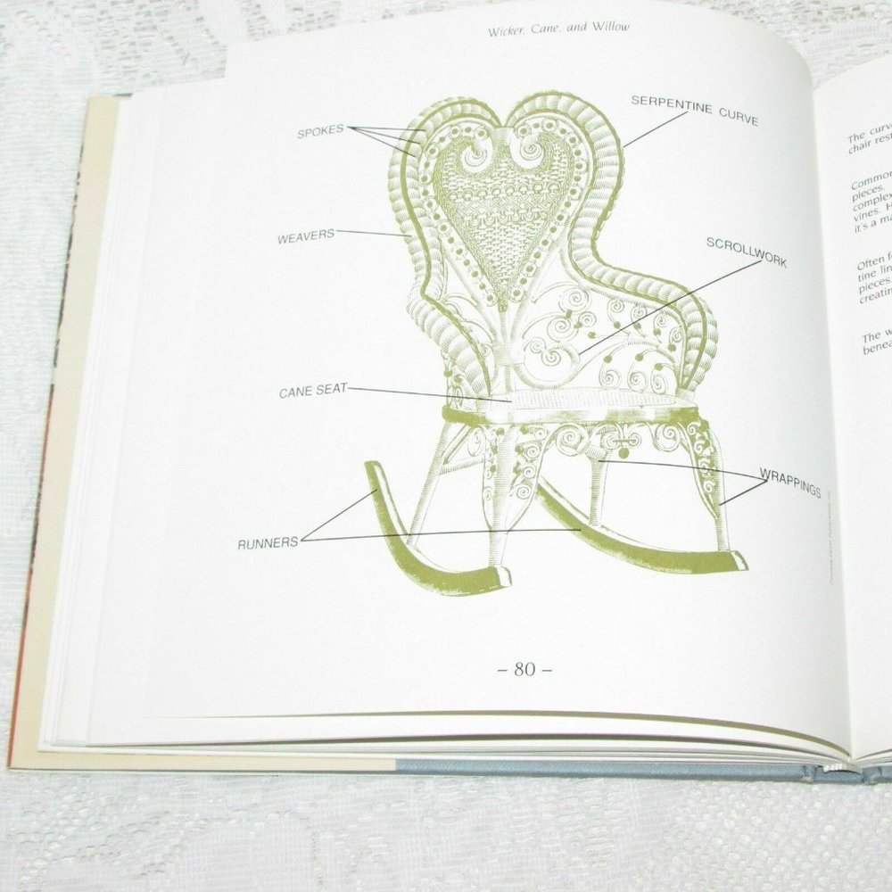 Wicker Cane and Willow Home Decorating Used Book Cottagecore - Picture 7 of 11